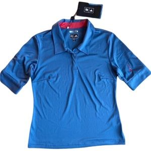 Adidas ClimaCool Crooked Stick Golf Club Fancy SS Shirt WCC Pinstripe Polo